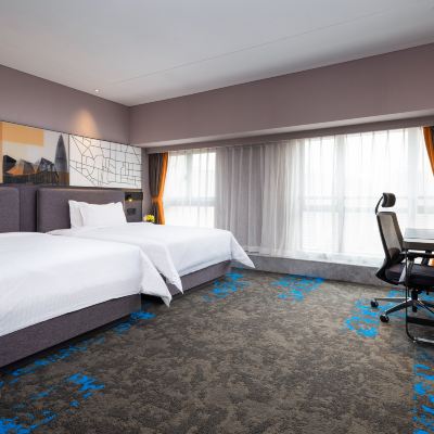 豪華雙床房 深圳東門希爾頓歡朋飯店優惠