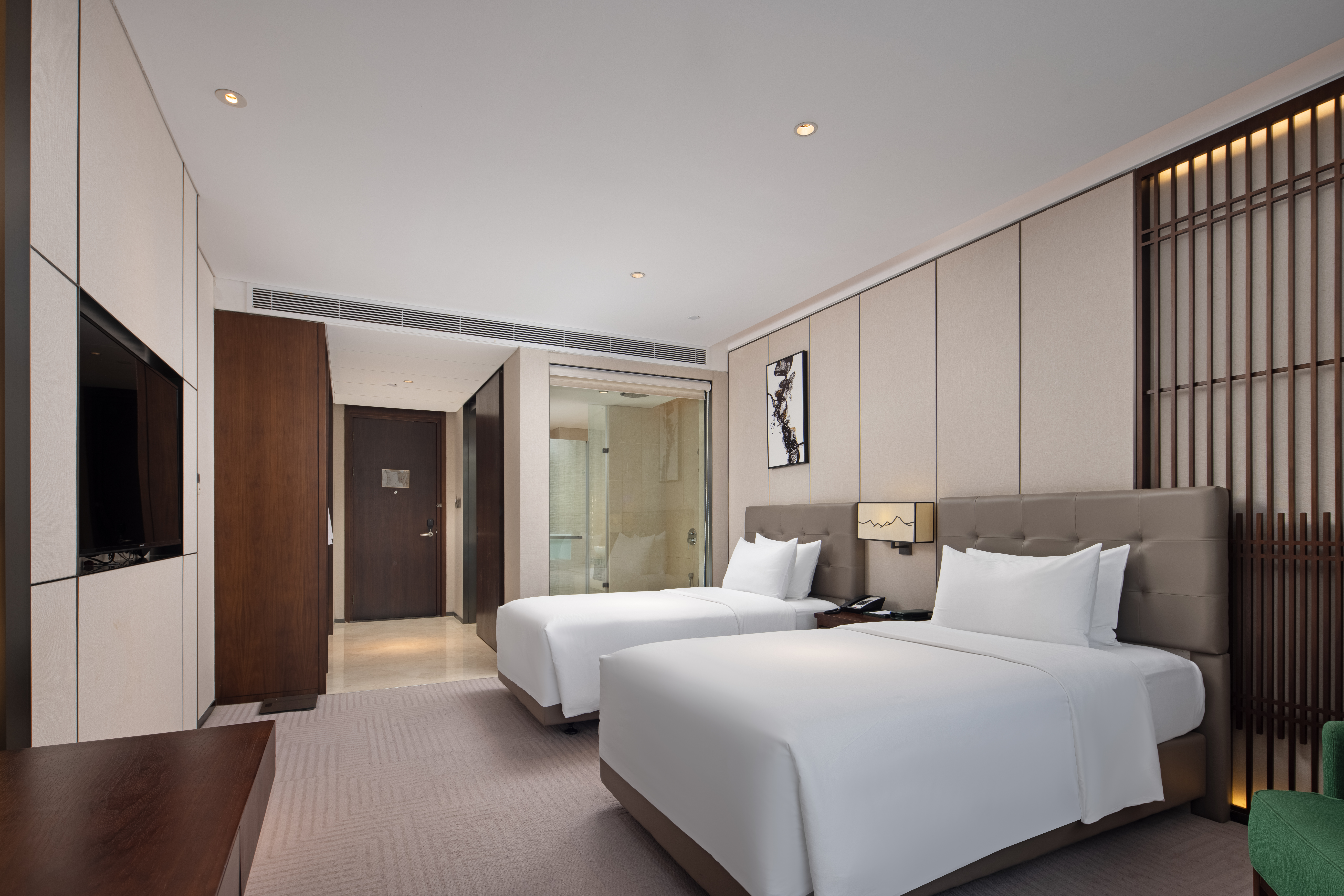 豪華雙床房（商務辦公桌+助眠床墊+休憩時光）