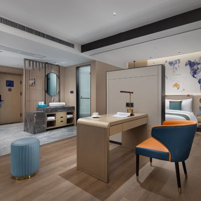 零壓江景雙床套房 凱里亞德酒店（湖南金融中心店）優惠