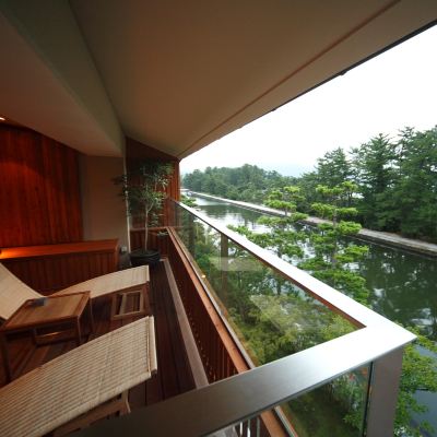 空の緑特別室、露天風呂と絶景付き 文珠荘 クーポン