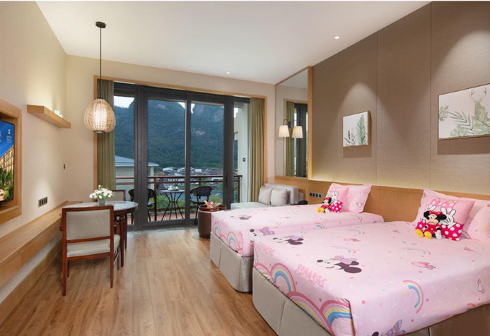 C&D Resort,Wuyi MountainXin Yue Tower Family Theme Twin Room (New Building)
