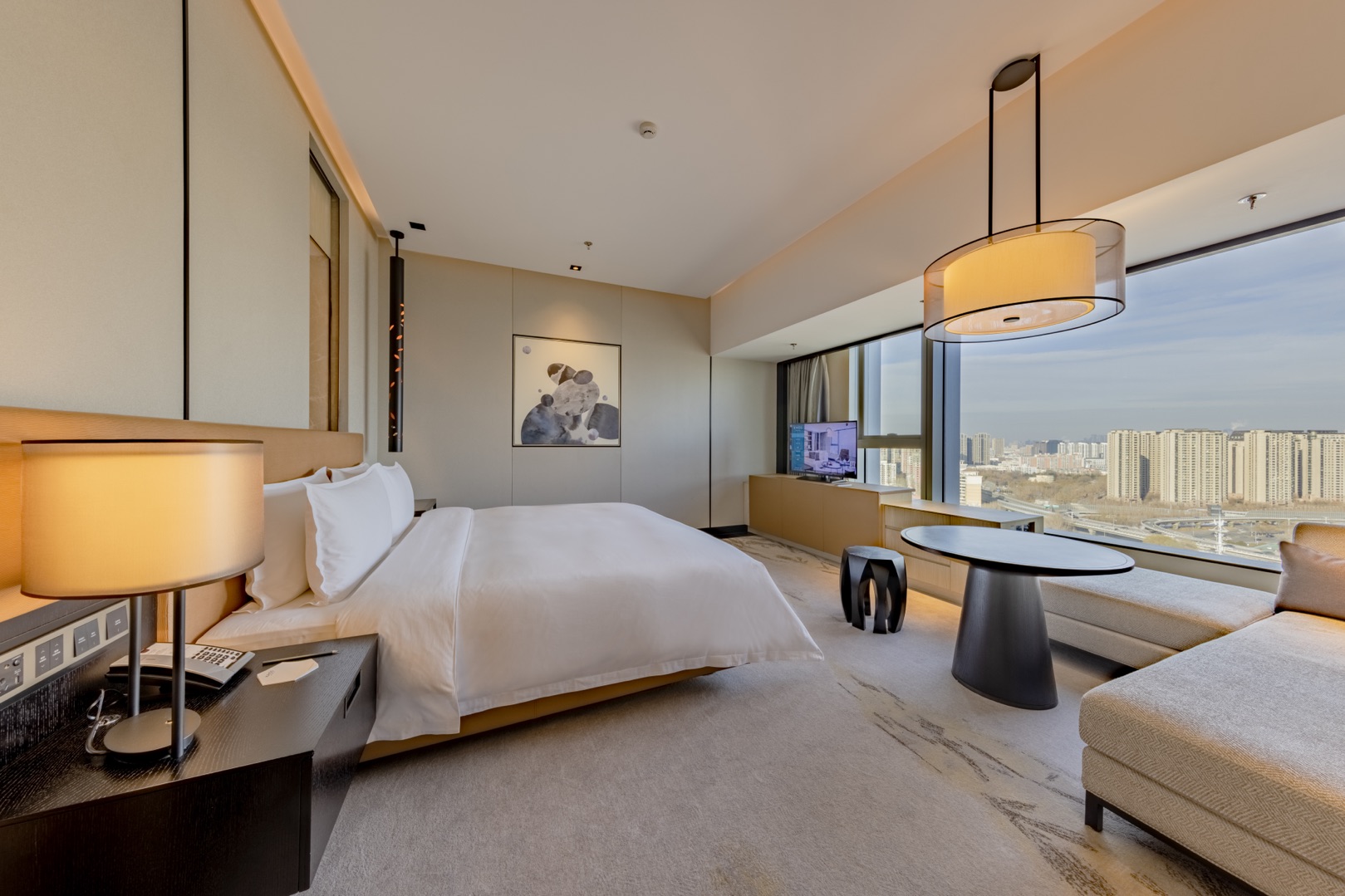 New World Shenyang Hotel 豪華大床房