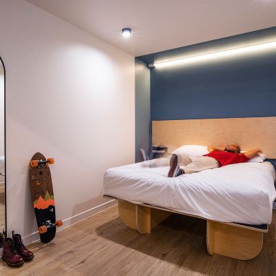 雙人無障礙房（共享浴室） 奧克蘭莉洛旅館優惠