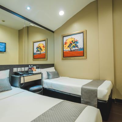 雙床房（無窗） 新加坡優良酒店 - 尼斯 （Staycation Approved）優惠