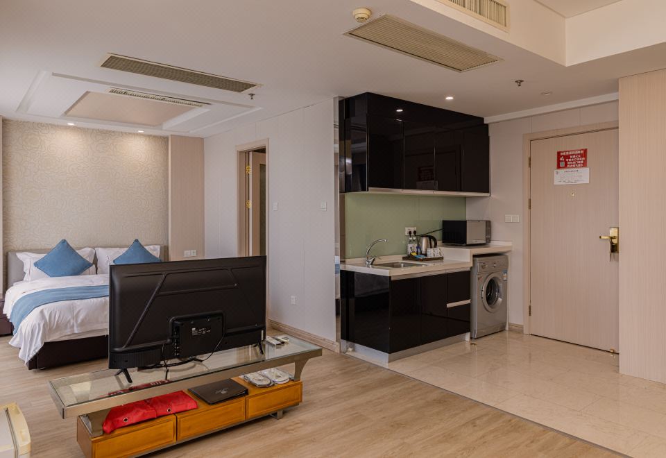 豪華大床房【靜謐舒適+品質洗護+乾濕分離+落地景】