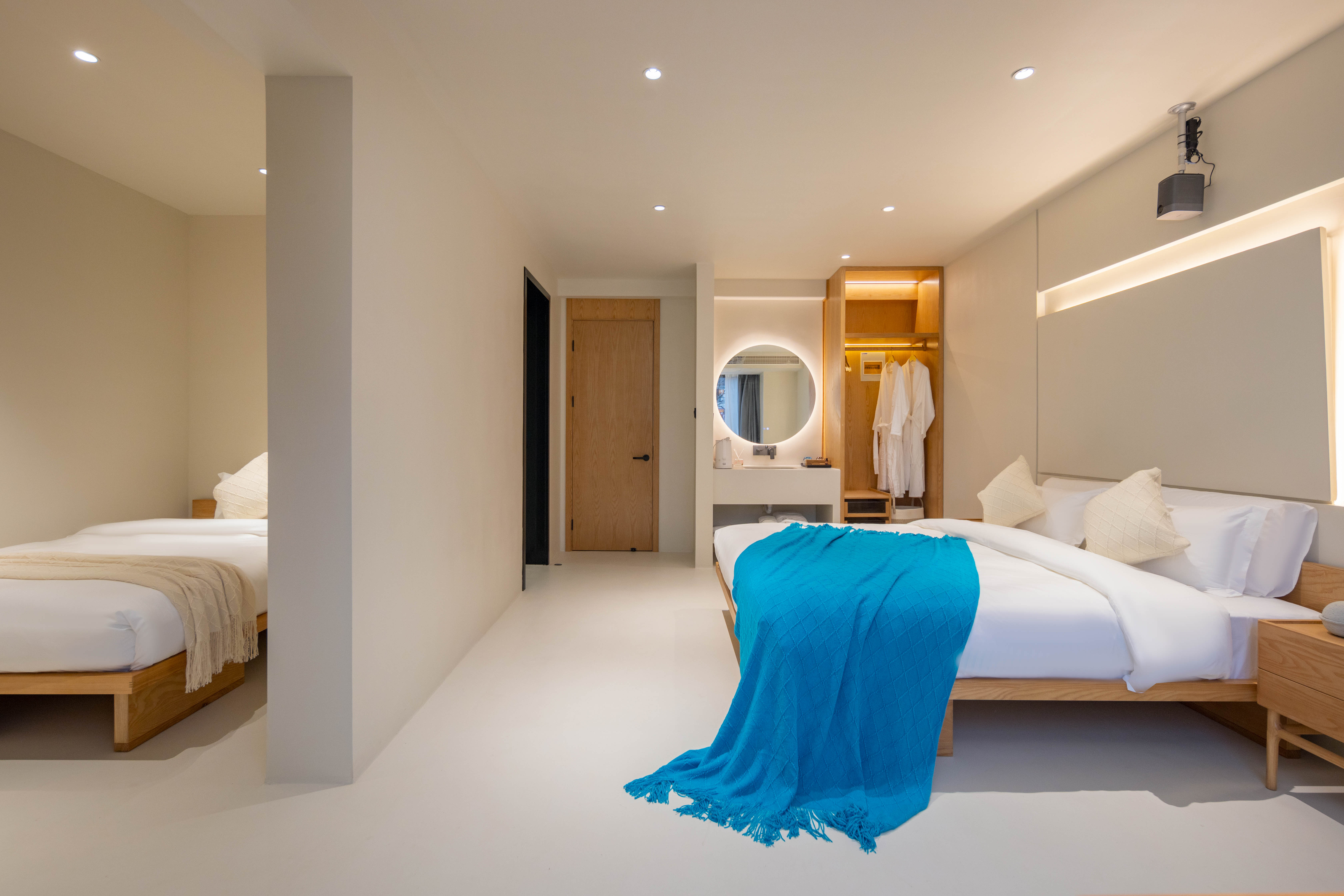 云舒·景观双卧亲子房+巨幕投影+品茶坐榻+全屋智能客控