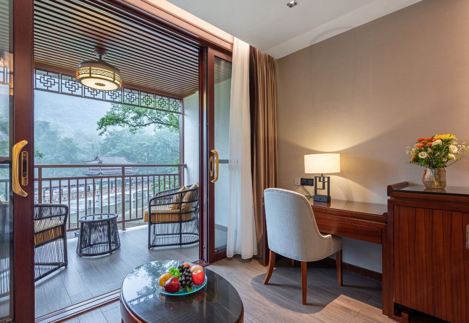 Mountain Fanjing Qixi Resort Grand Single Room - River-View (Floor Heating)