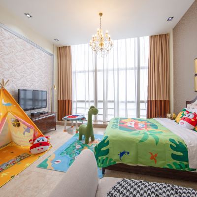 超級飛俠恐龍家庭複式套房（雙床） 正佳金殿維福頓公寓（珠江新城正佳廣場店）優惠