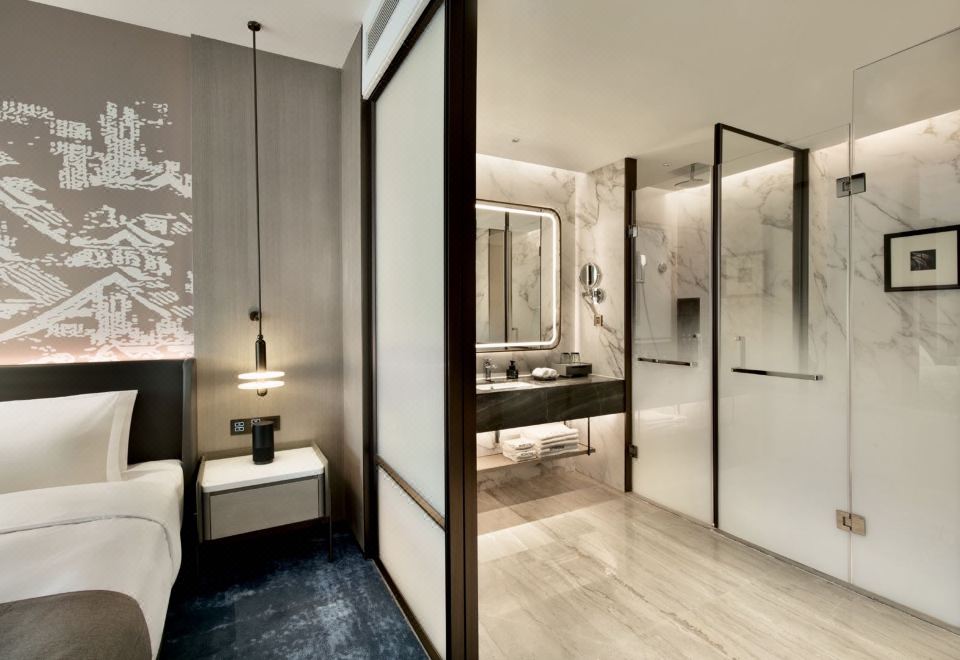 高級園景大床房