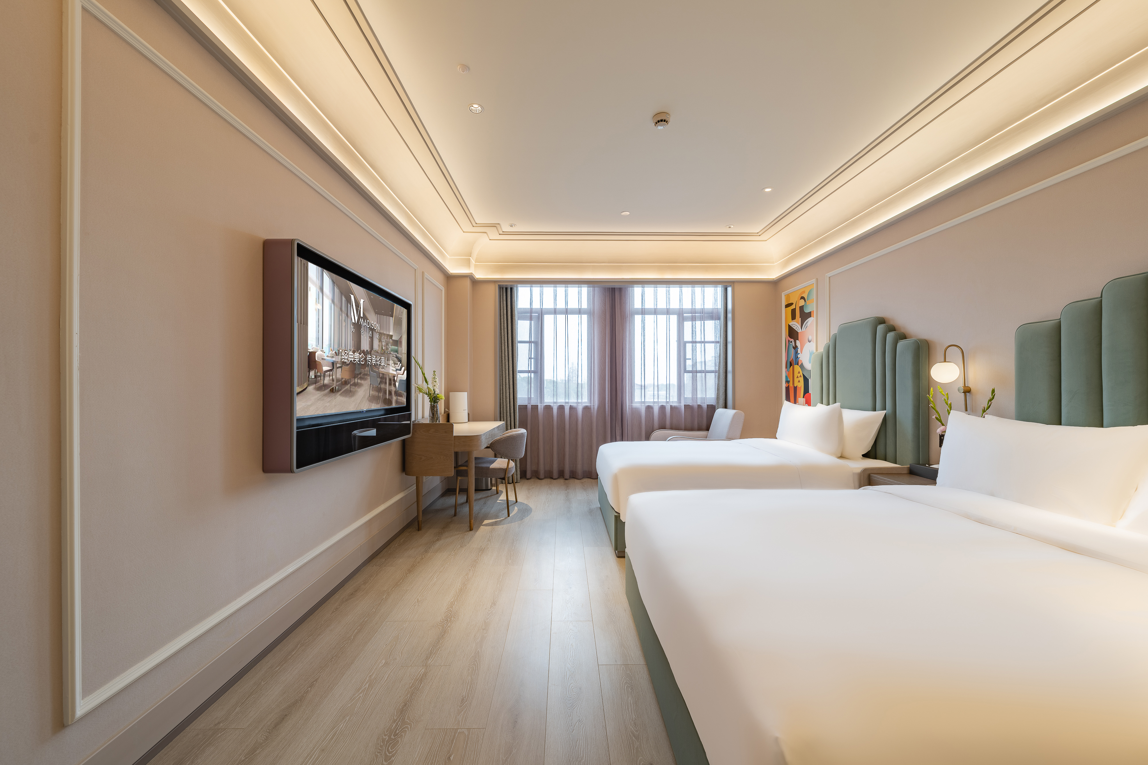 豪华双床房（智能马桶+空气净化器+加湿器）