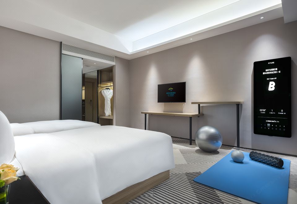 悦雅活力双床房