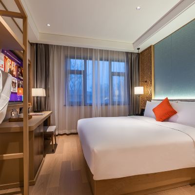 心悅商務大床房（智能客控） 北京雍和宮漫心飯店優惠