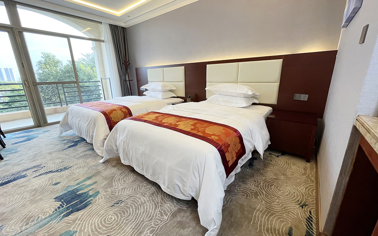 Guangzhou Furong ResortDeluxe double bed room