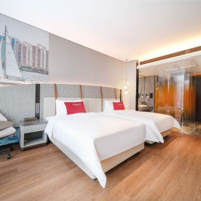 臻尚雙床房 青島膠東國際機場華美達飯店優惠