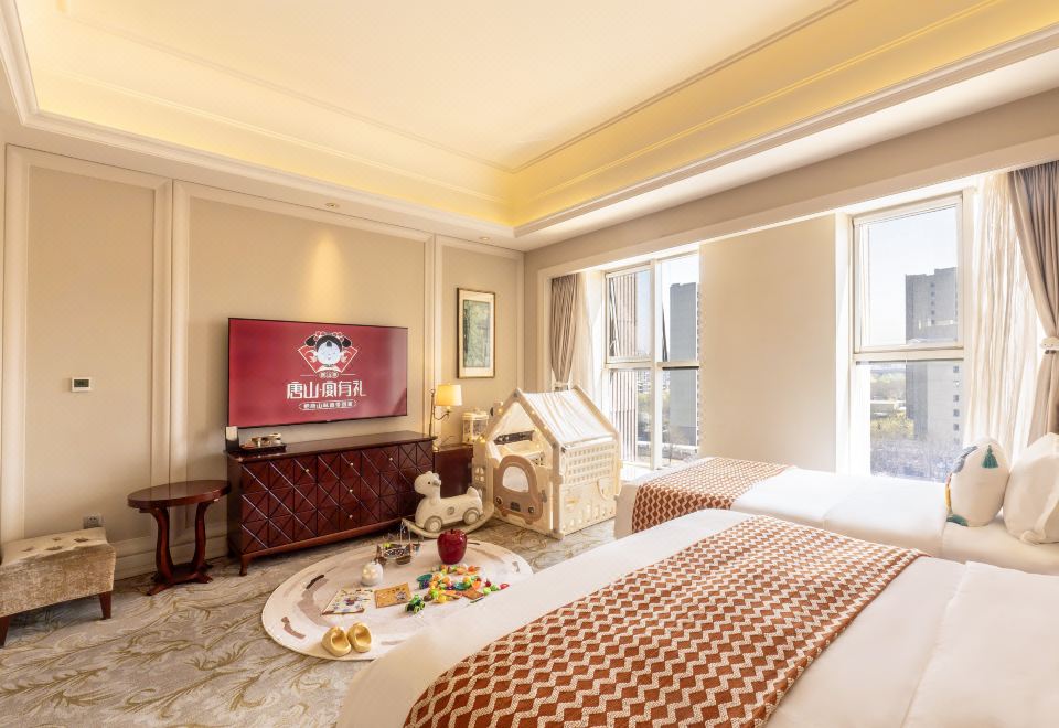 家庭亲子城景房【小童帐篷+玩具+小爱音响+星空灯】