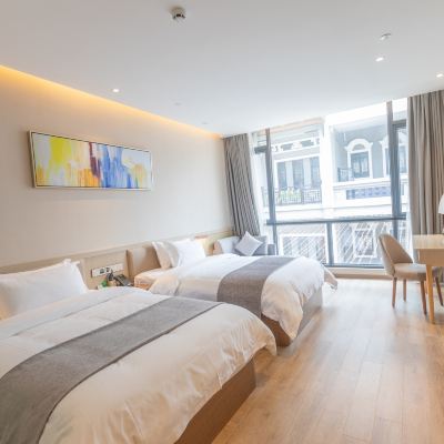 高級雙床房 惠州朗曼飯店（西湖水東街店）優惠