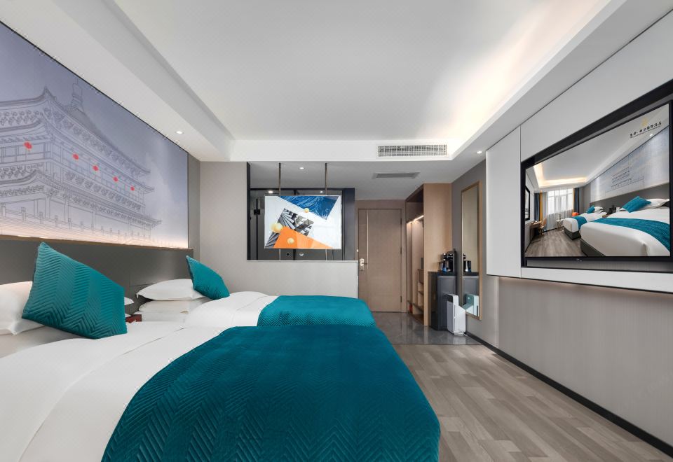 智享·奢華雙床房—智能客控