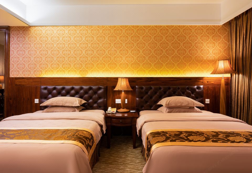 璨圓樓溫泉美式行政雙床房