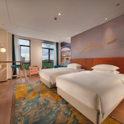 曼享豪華雙床房 曼居酒店（株洲美的城慄雨工業園店）優惠