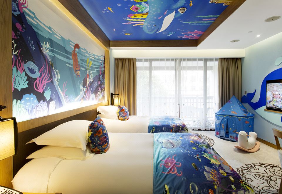海洋主題親子雙床房