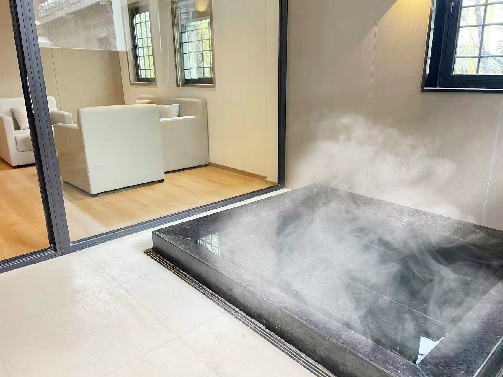 河景庭院恒温私汤一室一厅套房