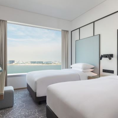 傳統海景雙床客房 香港東湧福朋喜來登飯店優惠