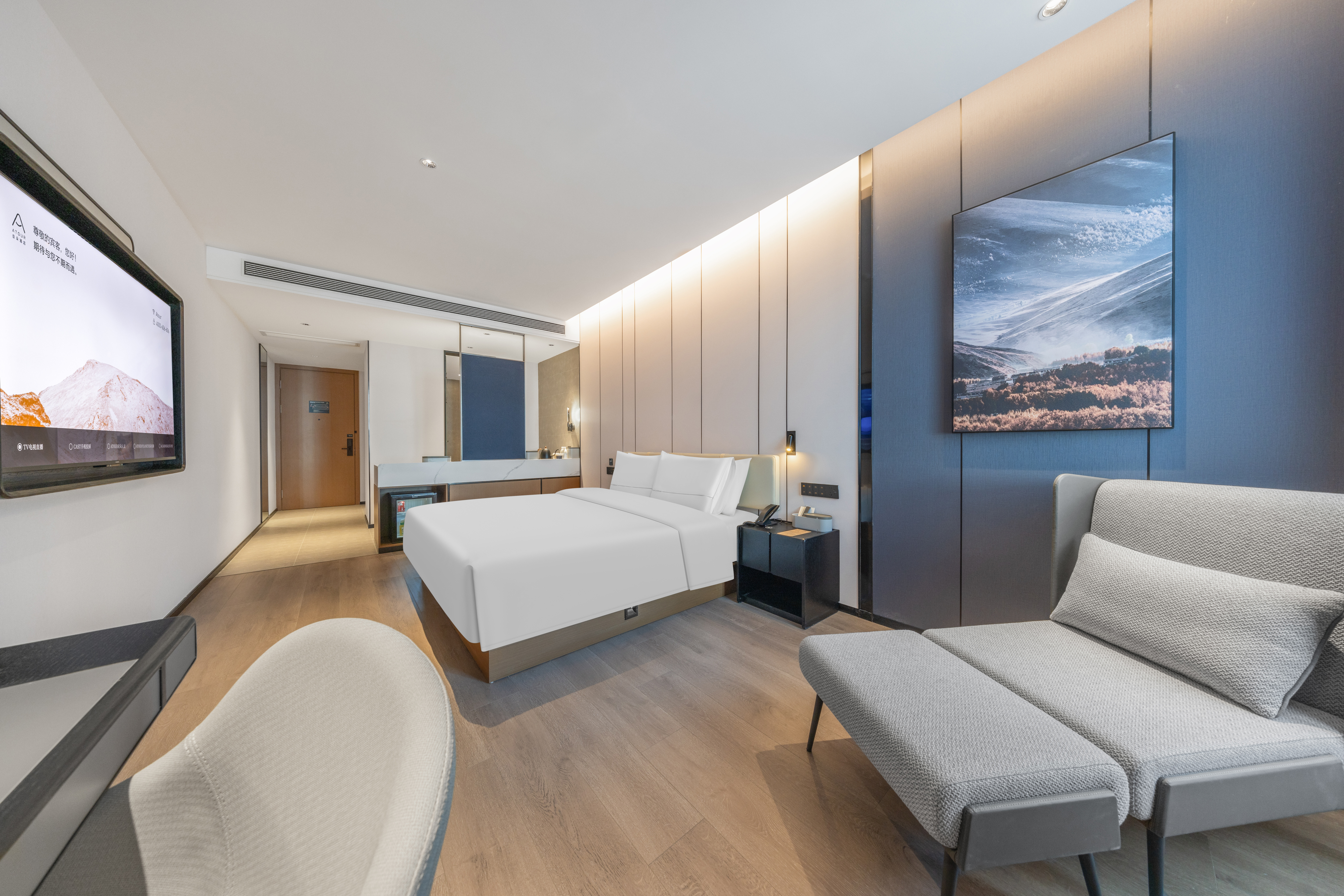 行政大床房（电视投屏+小冰箱+语音客控）