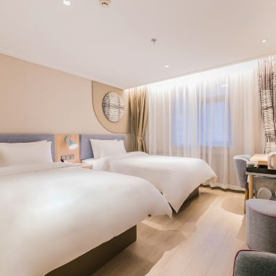 雙床房（智能投屏+助眠零壓枕頭） 如家飯店·neo（深圳羅湖口岸國貿地鐵站店）優惠