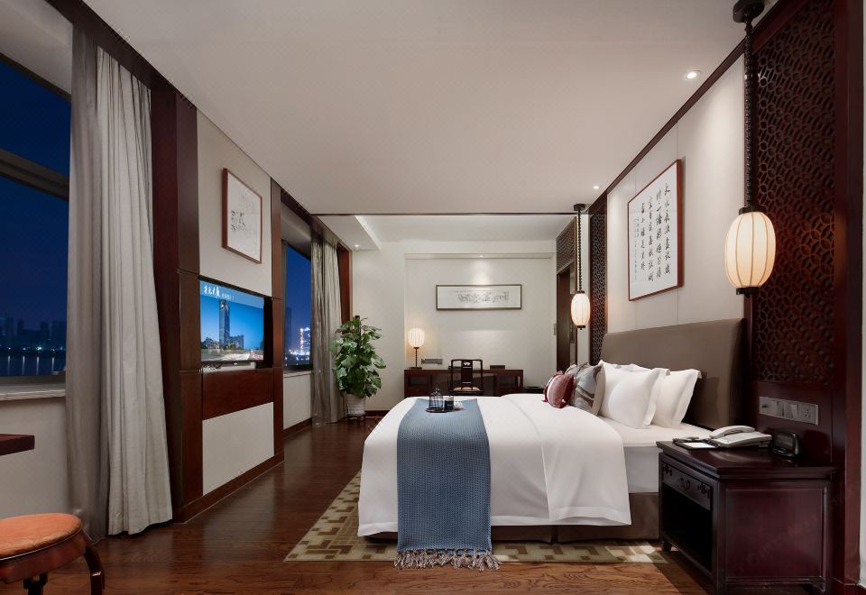 城景棋文化主题大床房