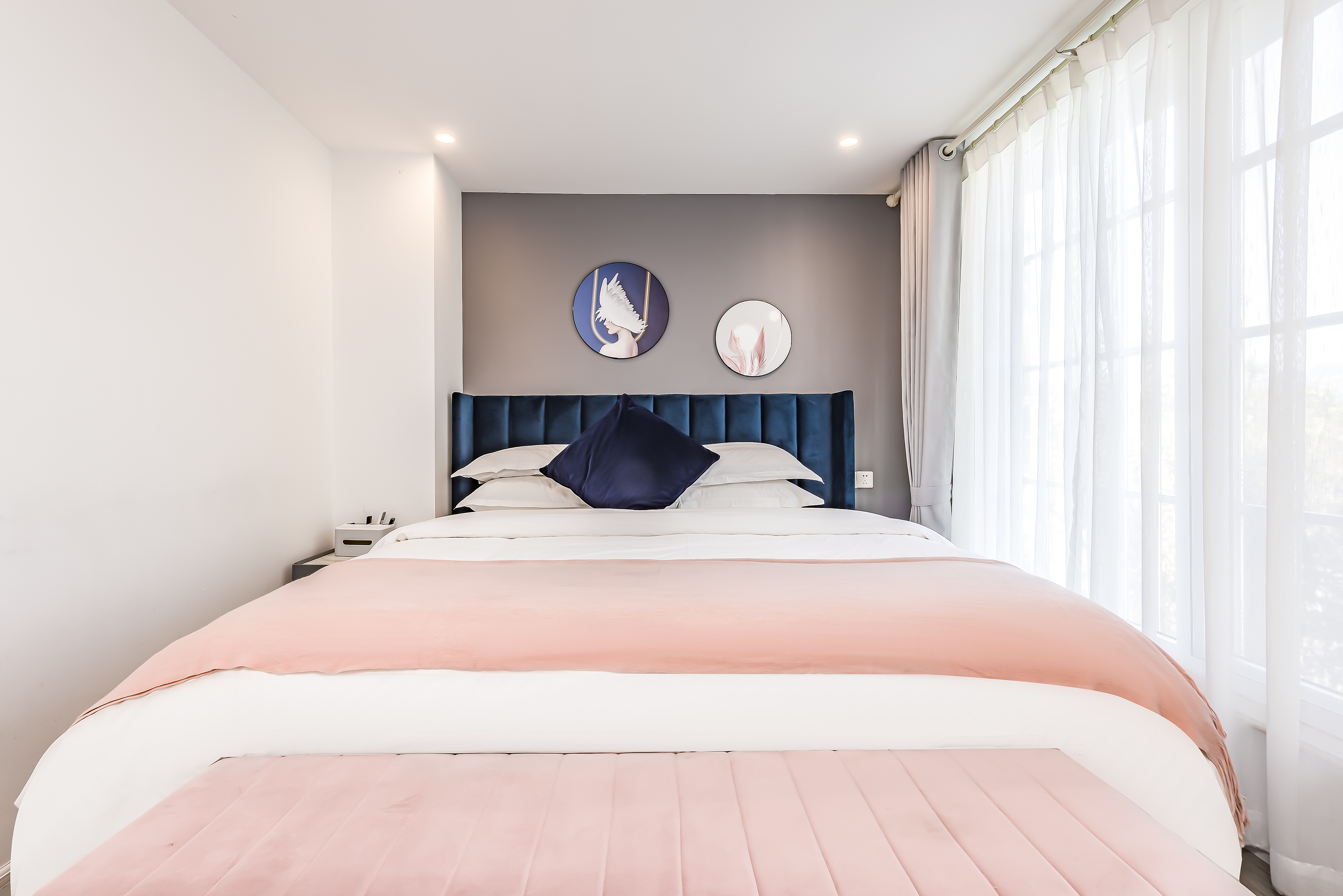 彩境·简约大床房（全景玻璃|恒温空间）