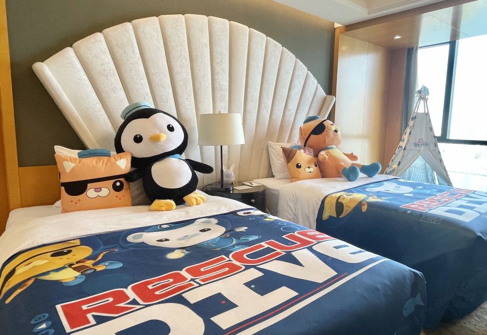 海底小纵队亲子主题至尊海景双床房