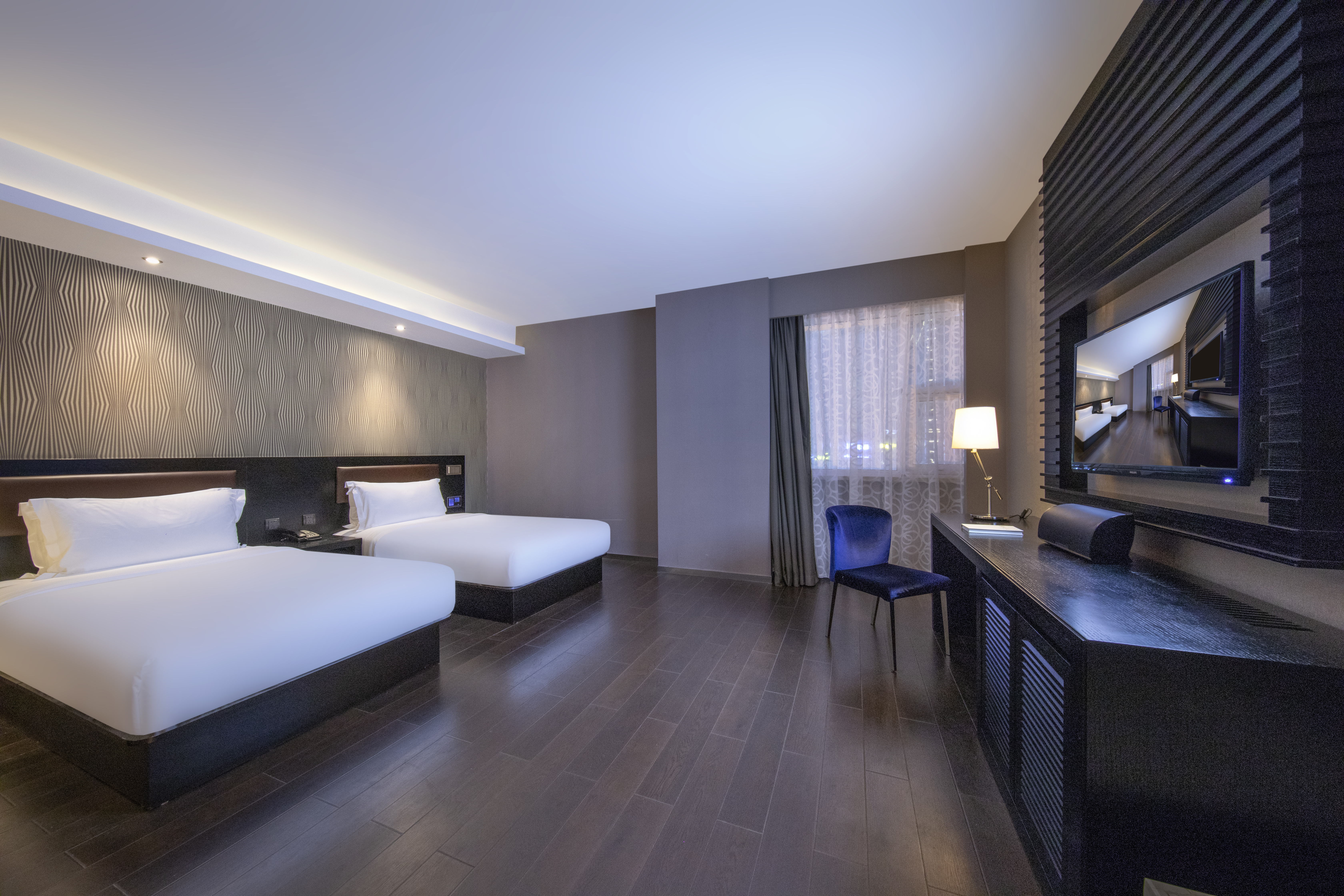 Crystal Orange Hotel (Suzhou Jinji Lake International Expo Center)Deluxe double bed room