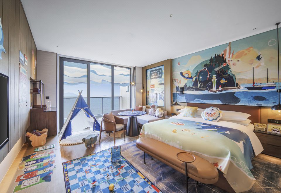 旅小熊海景親子大床房