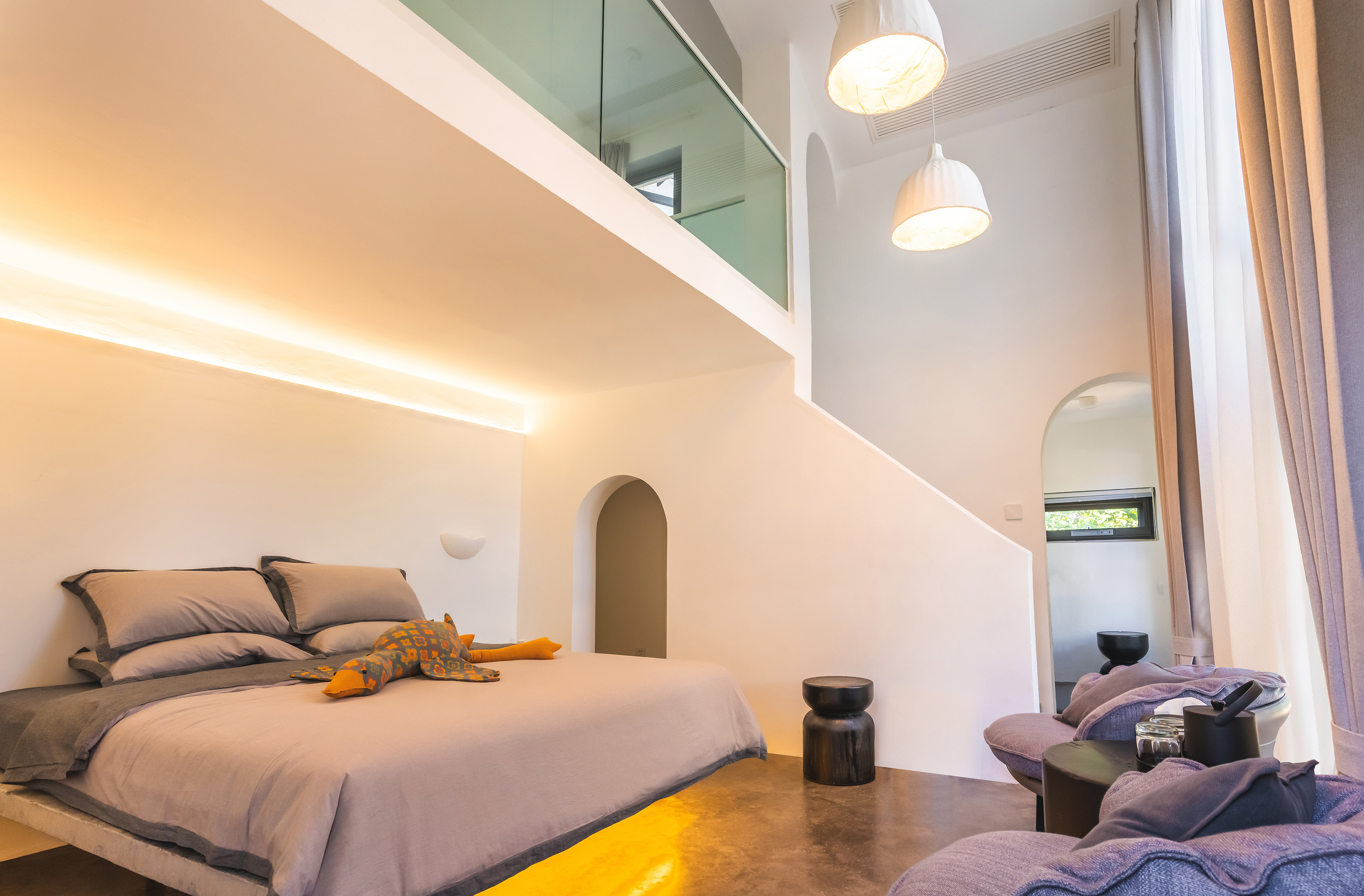 蝶·亲子LOFT大浴缸山景房