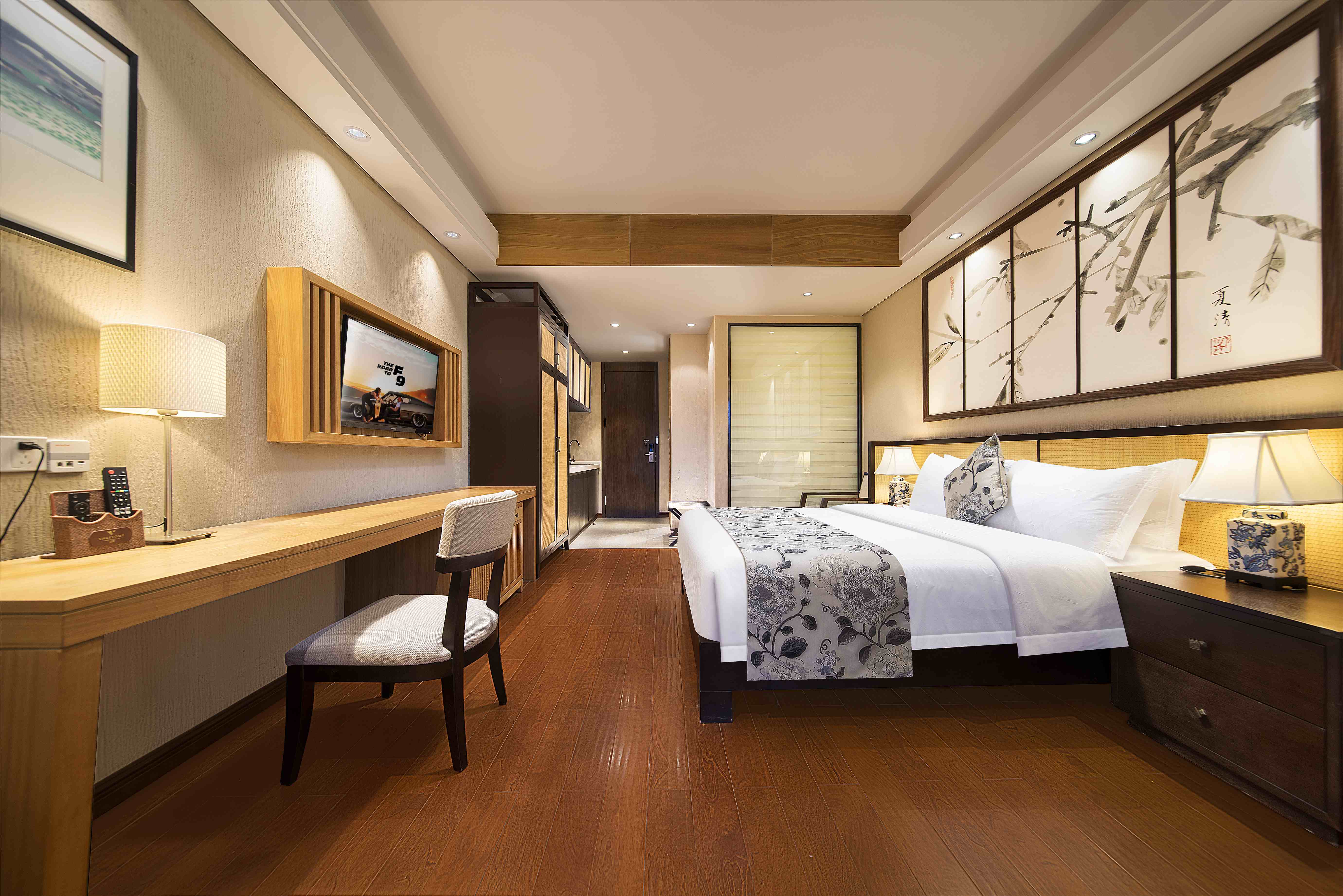 Sweetome Resorts (Qingcheng Shanju)豪华观景大床房