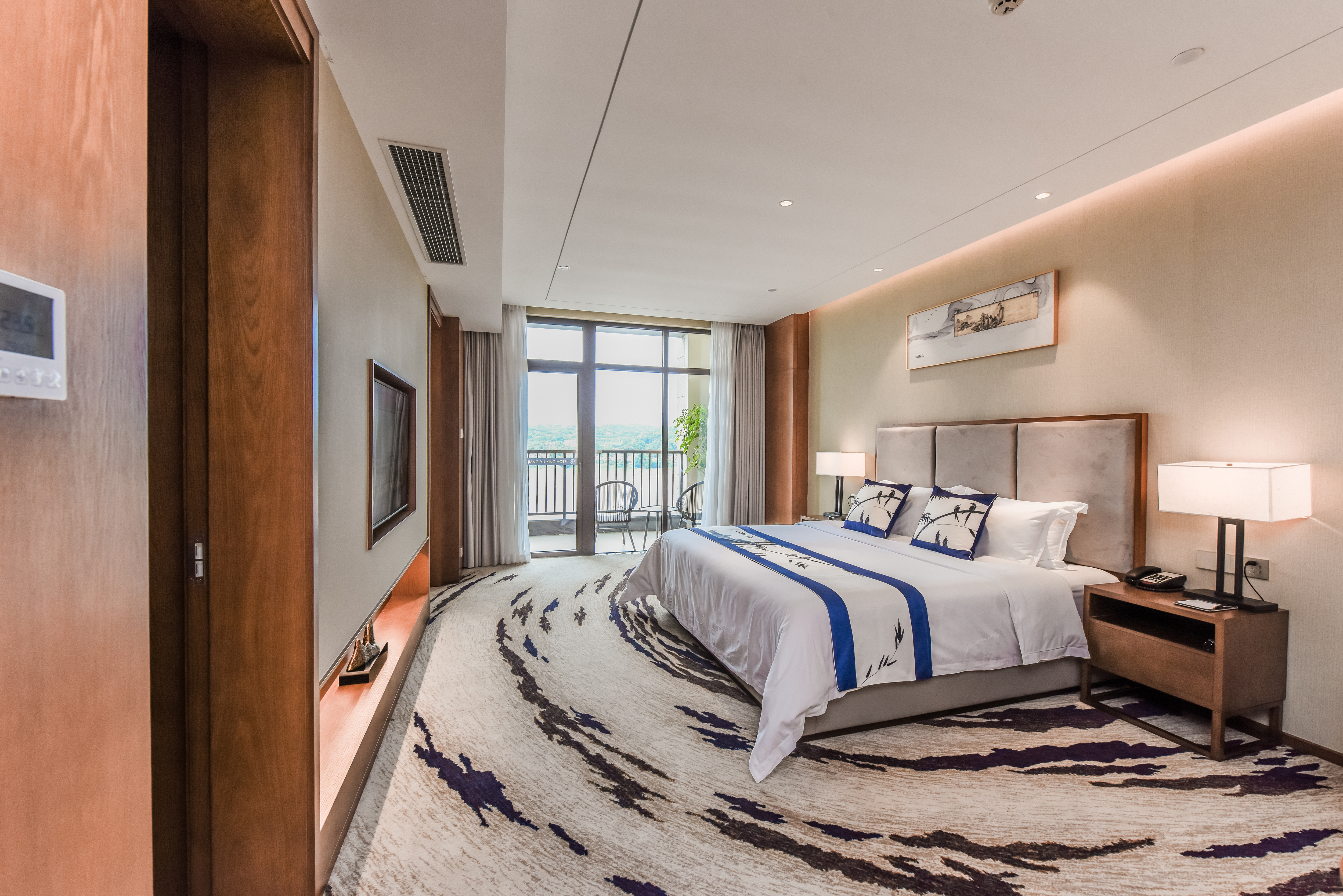 江语江景单间B【户外阳台+沙发座椅】