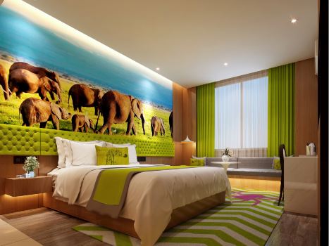 Fangyuan Yuyu Hotel (Luoyang Railway Station Dennis David World)