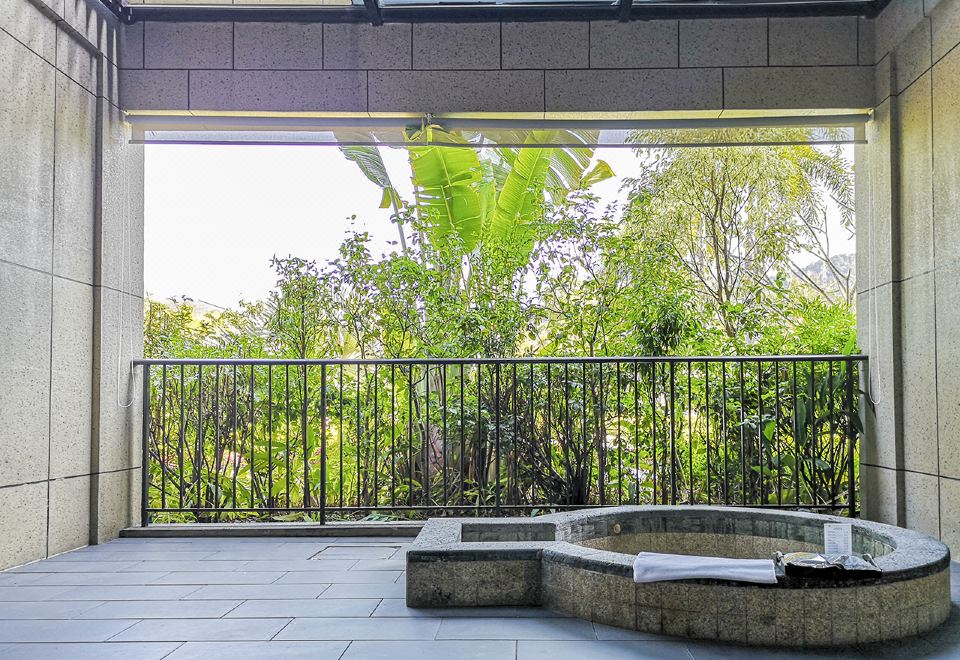 溫泉大床房丨私家泡池