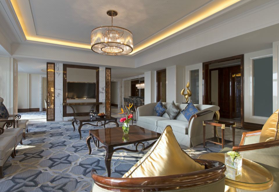 總統套房·頂層云端視野·獨立聚會廳·內置電動馬桶