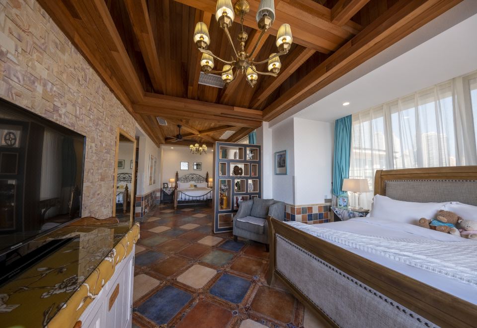 双面豪华海景阳台家庭套房