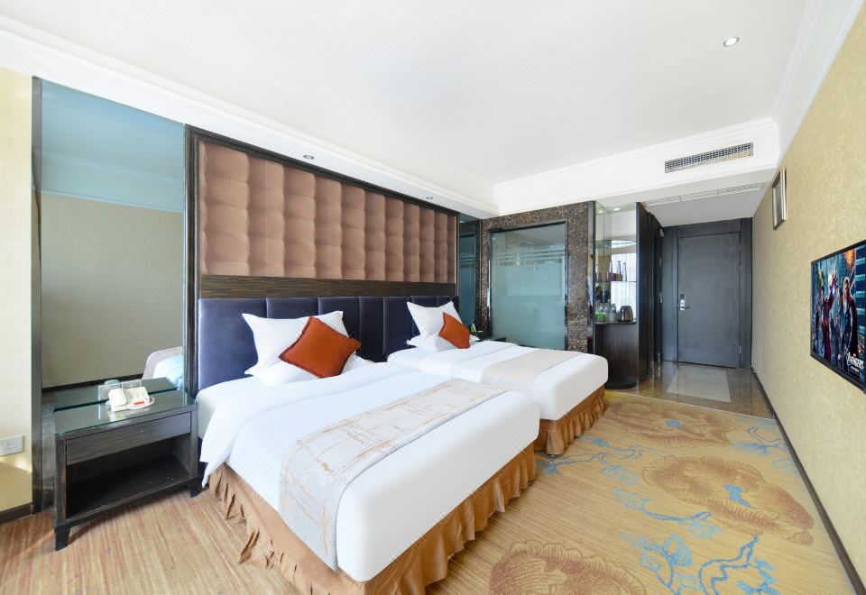 優選舒適丨雙床房 提供洗衣