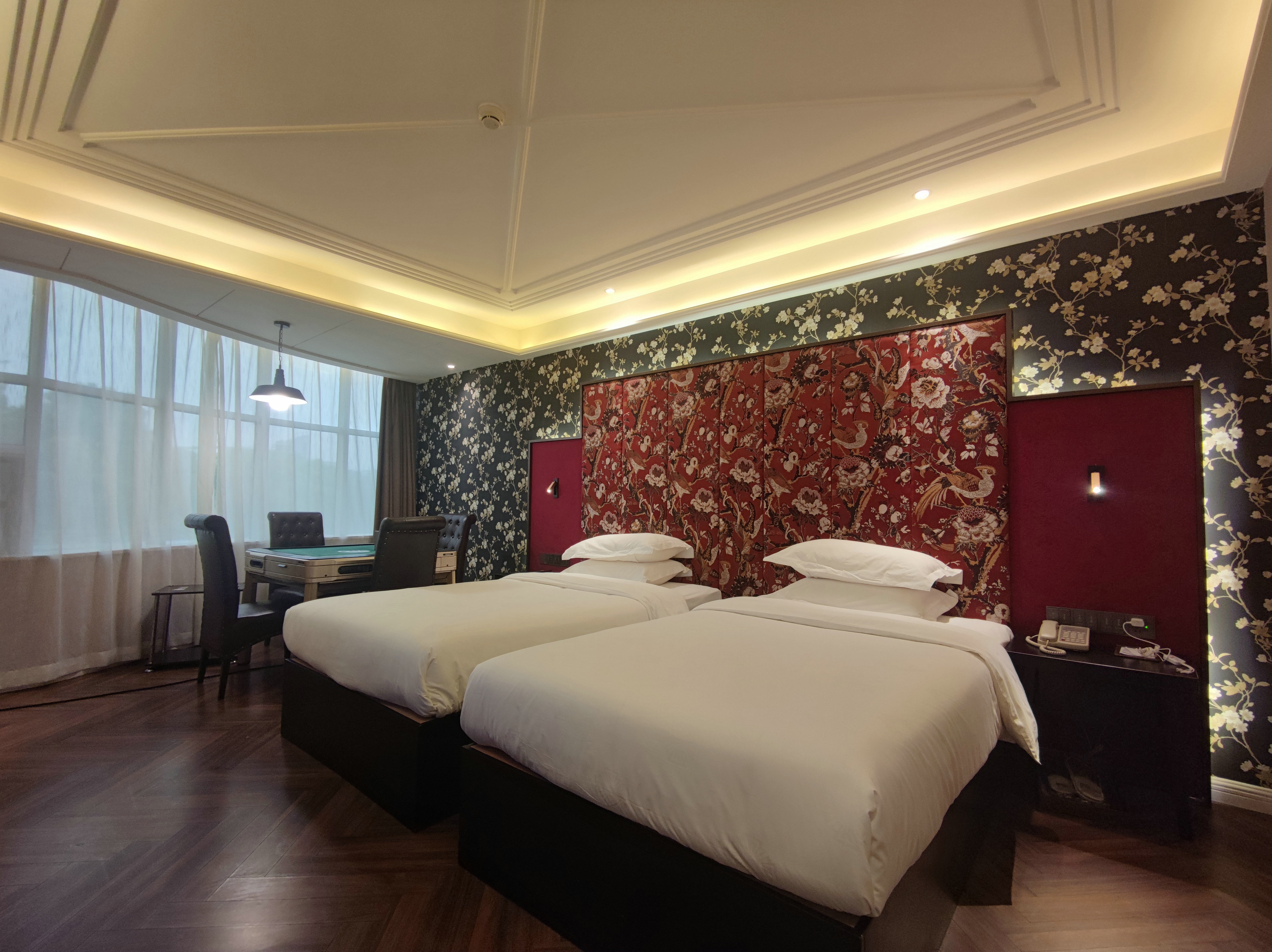 2-bed Room With Cards