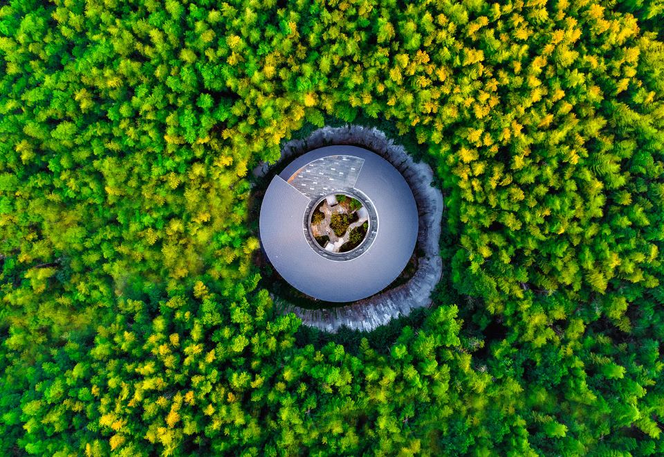 竹林圓形院落整棟別墅（六臥）