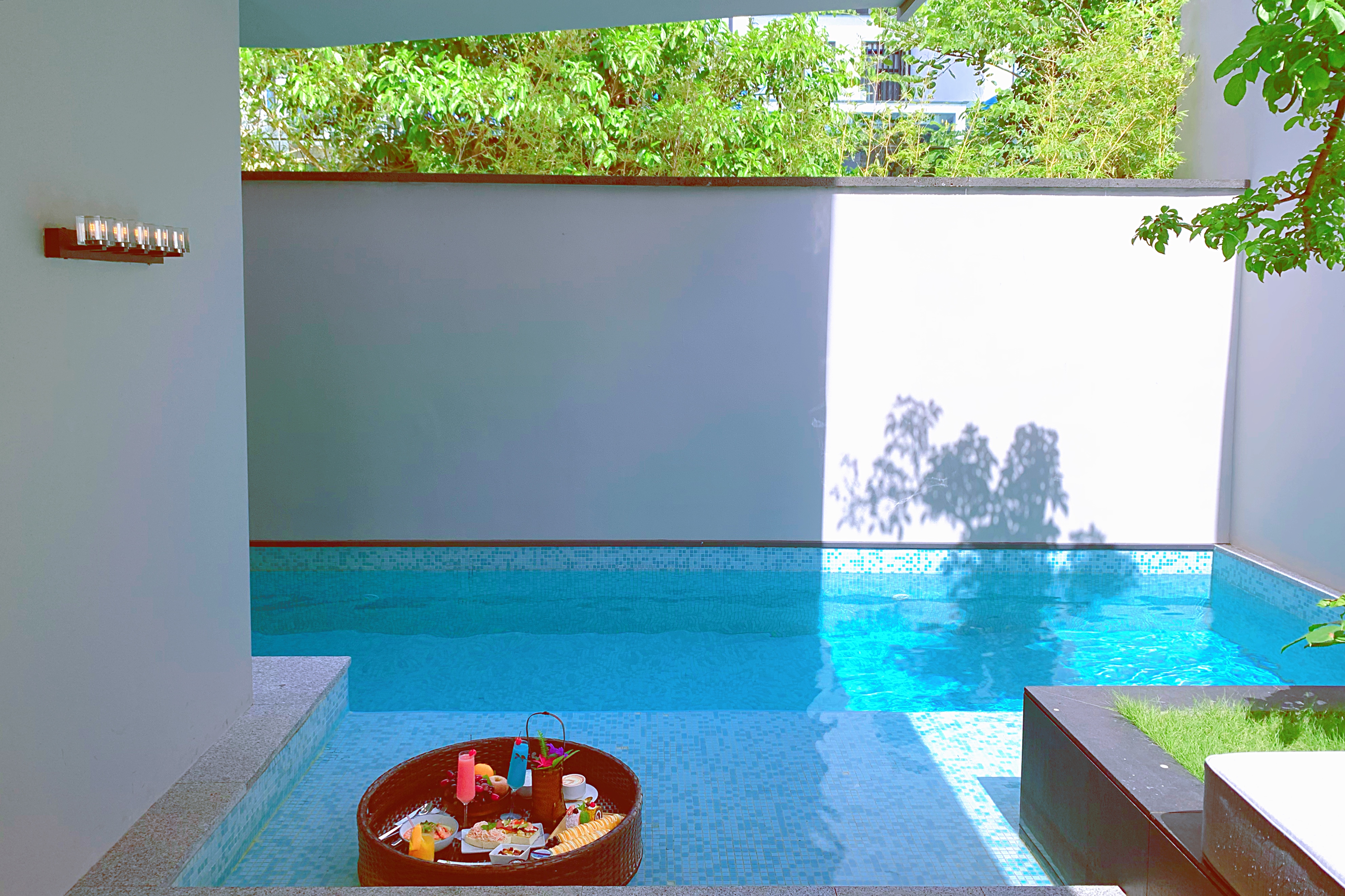 私家泳池海景套房