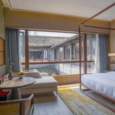 錦堂行館庭院大床房 烏鎮錦堂行館優惠