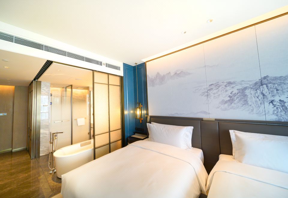 Qingdao Haitian HotelExecutive Twin Side Sea View