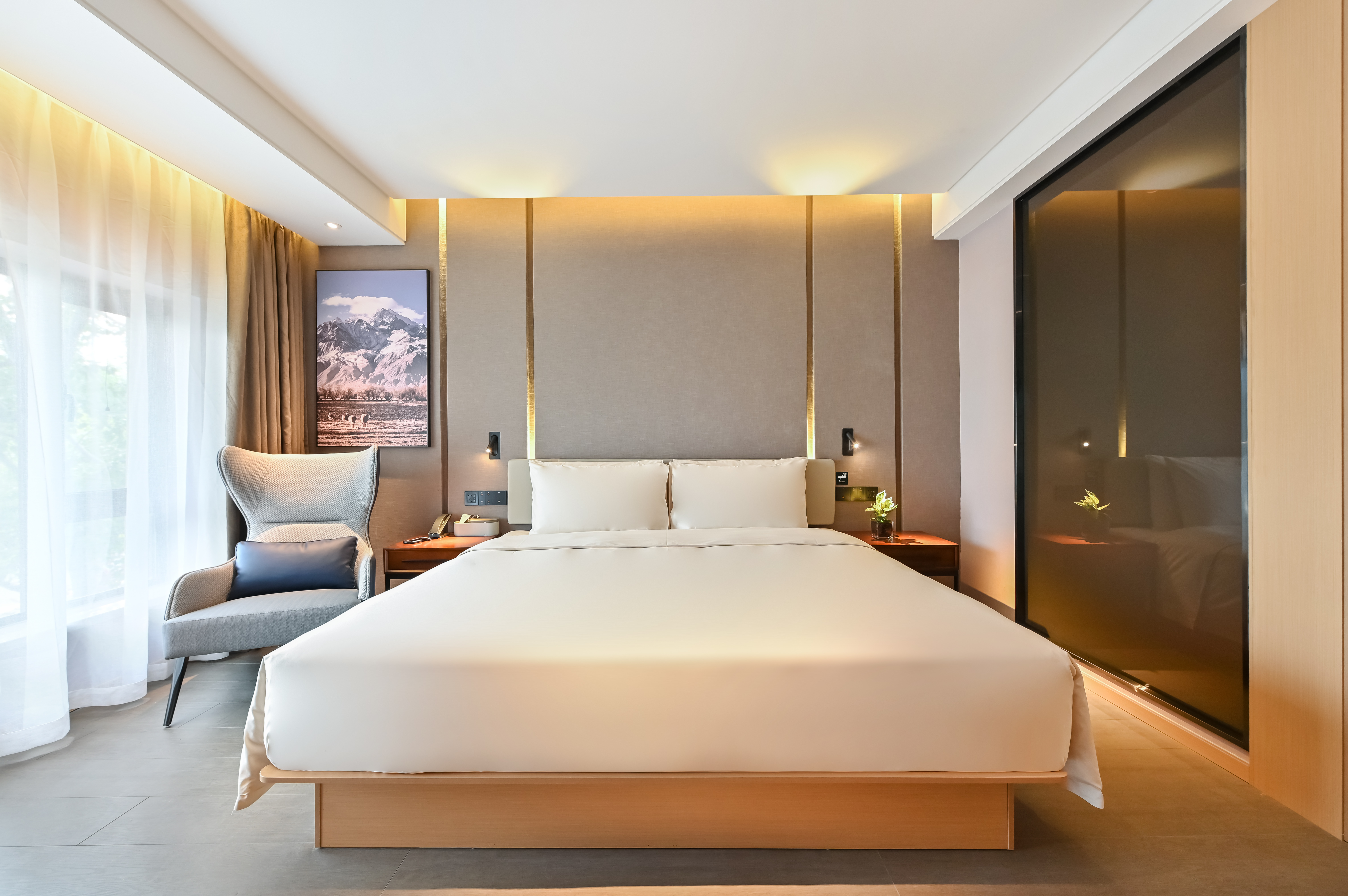 高级大床房（普兰特床垫+裸棉床品+亚朵记忆枕+手机投屏）