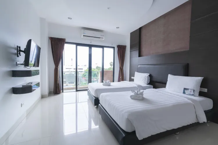 ห้องดีลักซ์ เตียงแฝด