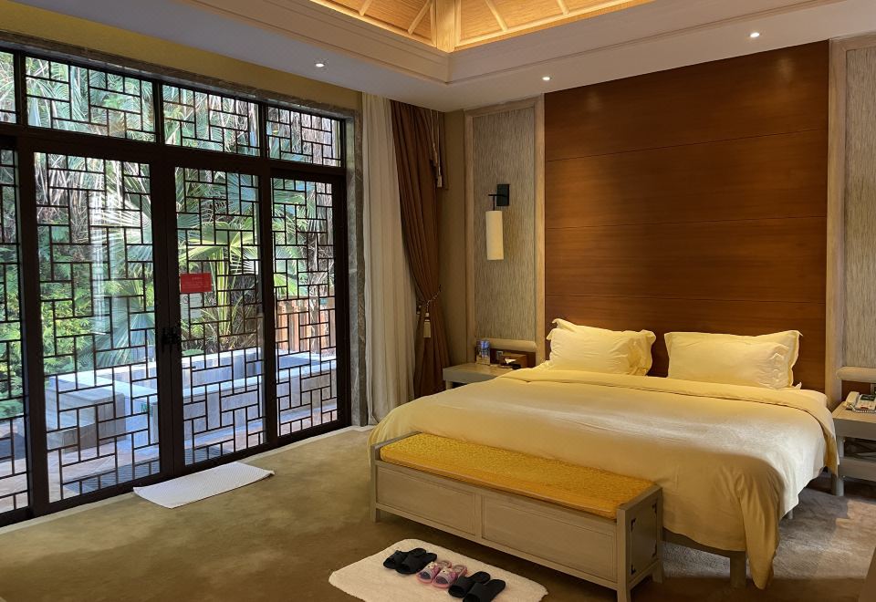 地派倚泉居-三房两厅别墅-独立庭院-花园泡池-麻将桌