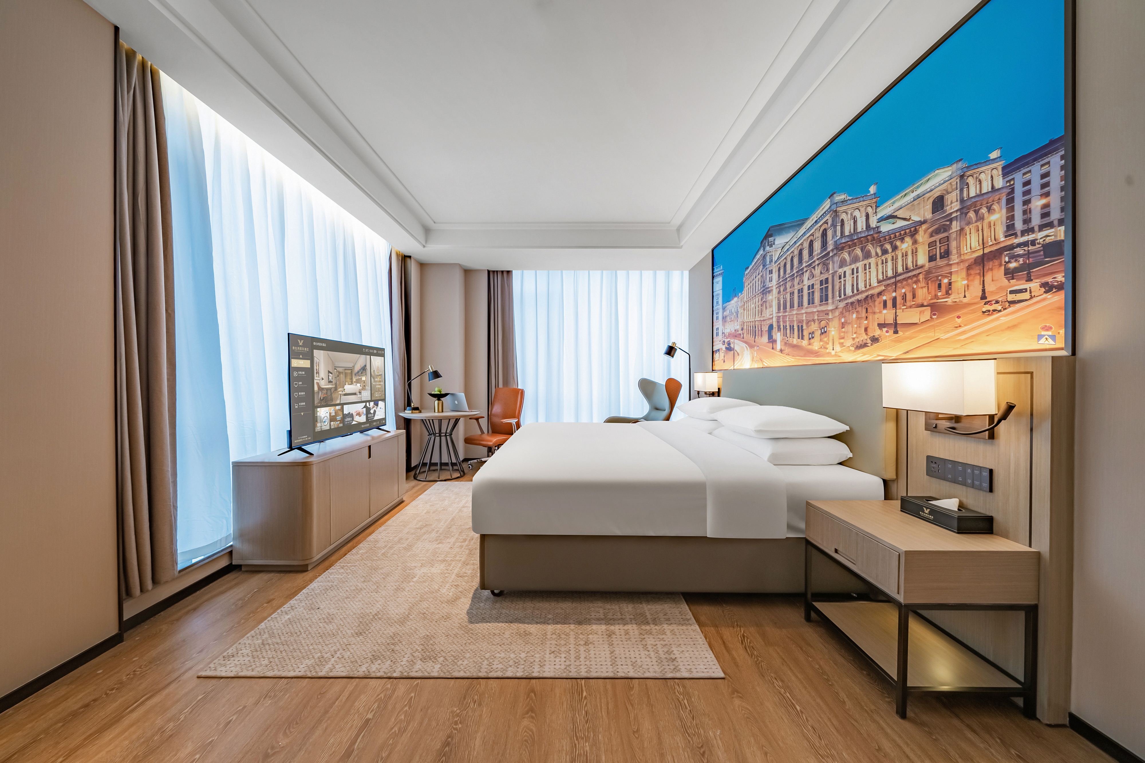 智能城景大床房（深睡眠床垫+零压沐浴）